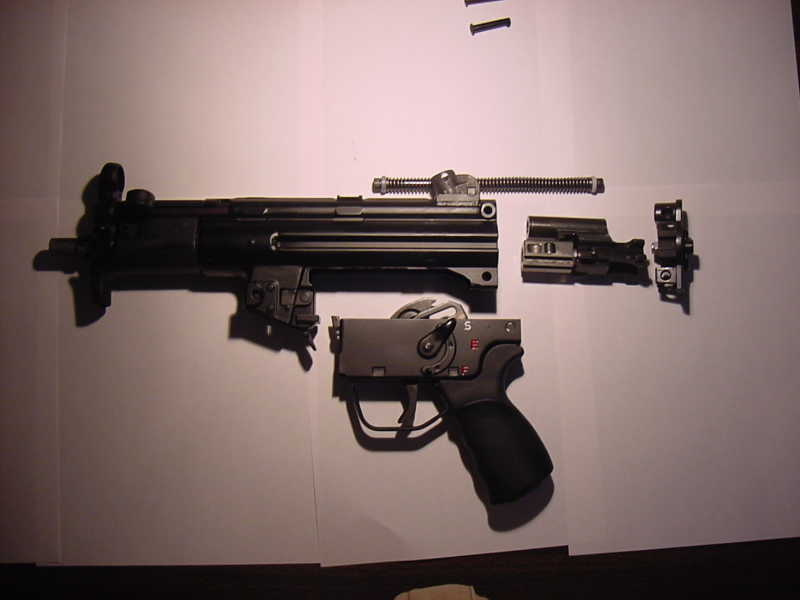 MP5 Dissassembly
